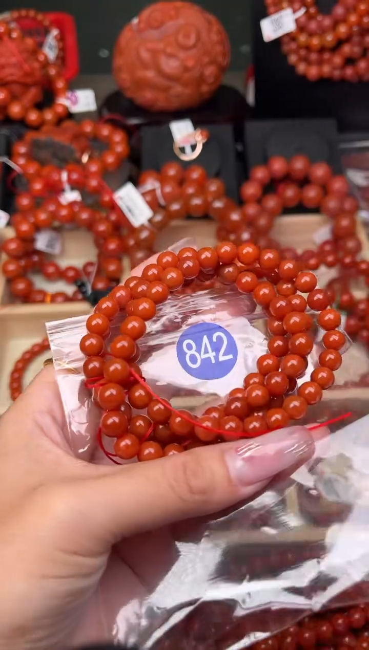 【闪购商品】南红玛瑙珠宝奇石未镶嵌842-7+