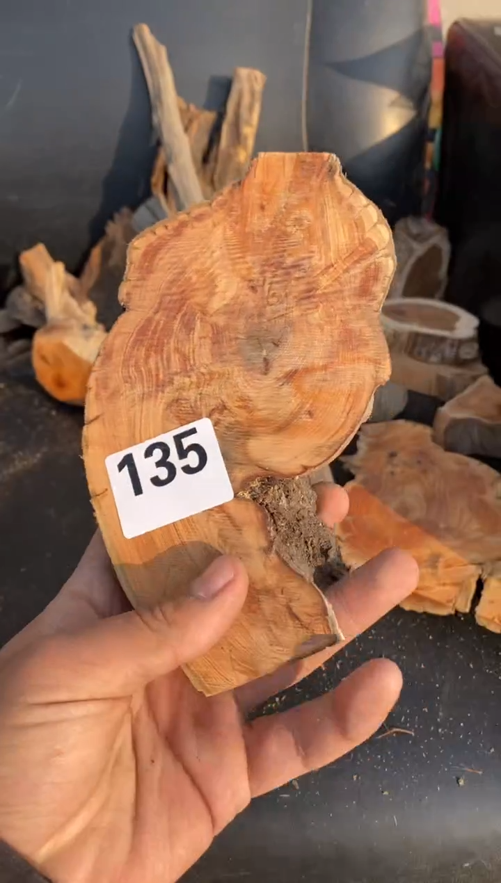 柏木（崖柏）太行陈化崖柏切片！随机（1单1片）135