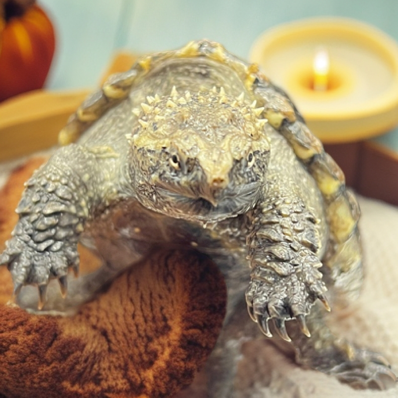 人工养殖爆刺佛鳄观赏宠物龟凶猛原种佛苗