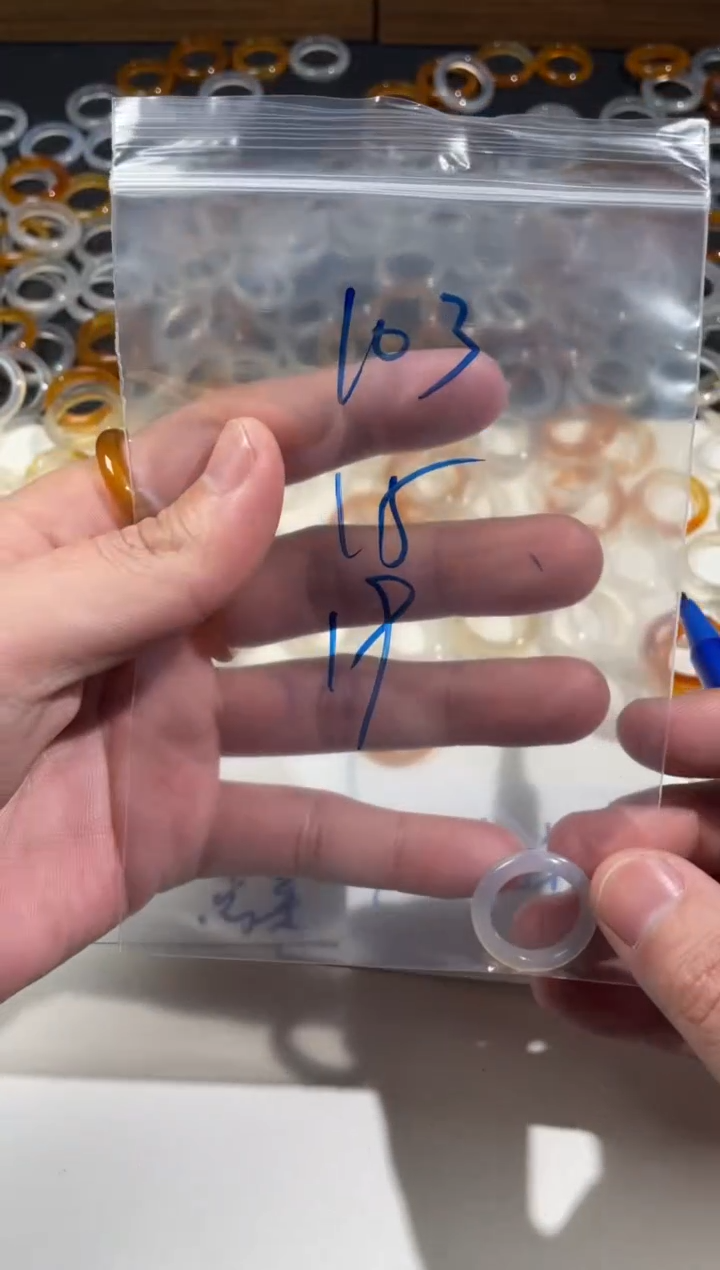 【闪购商品】玛瑙/玉髓戒指未镶嵌103