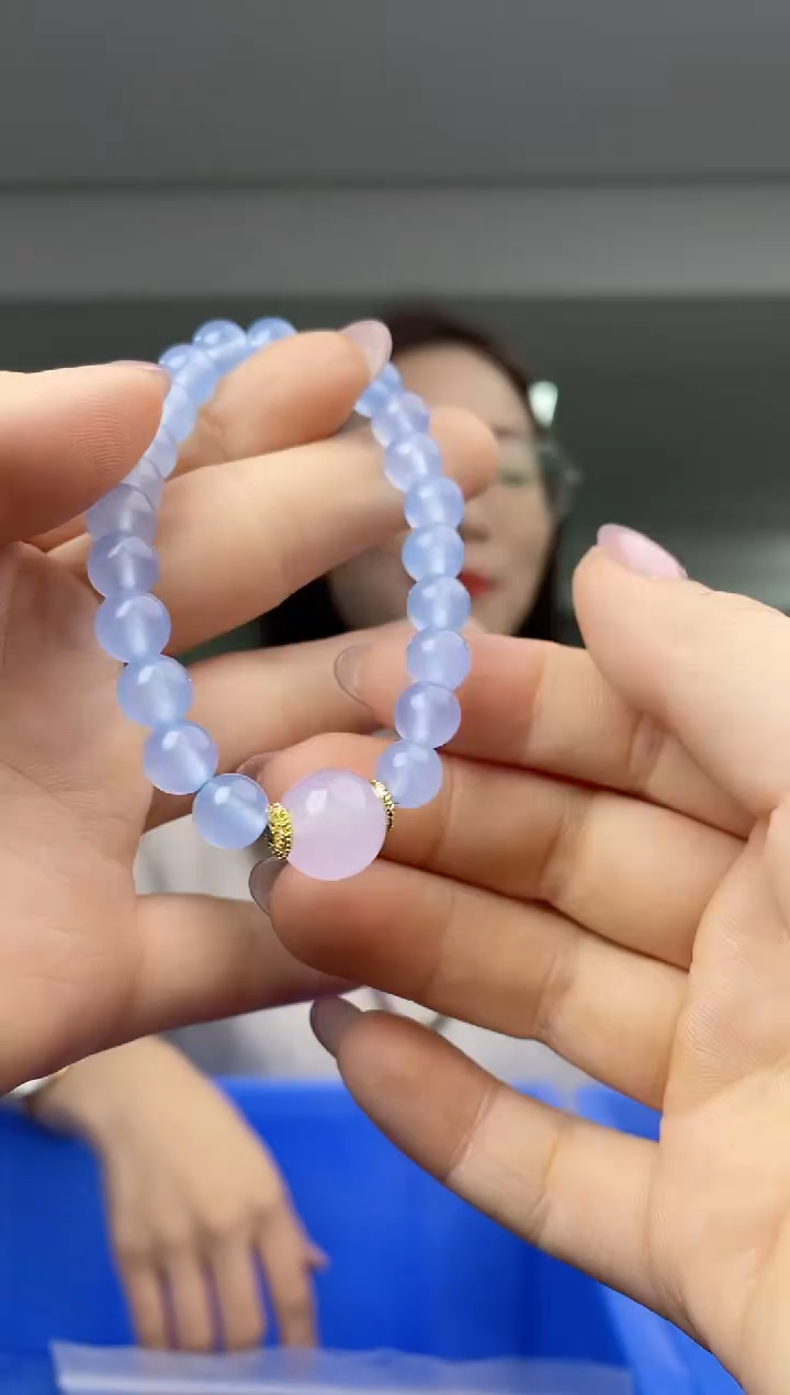 【闪购商品】海蓝宝石手串未镶嵌（多样性发一件）