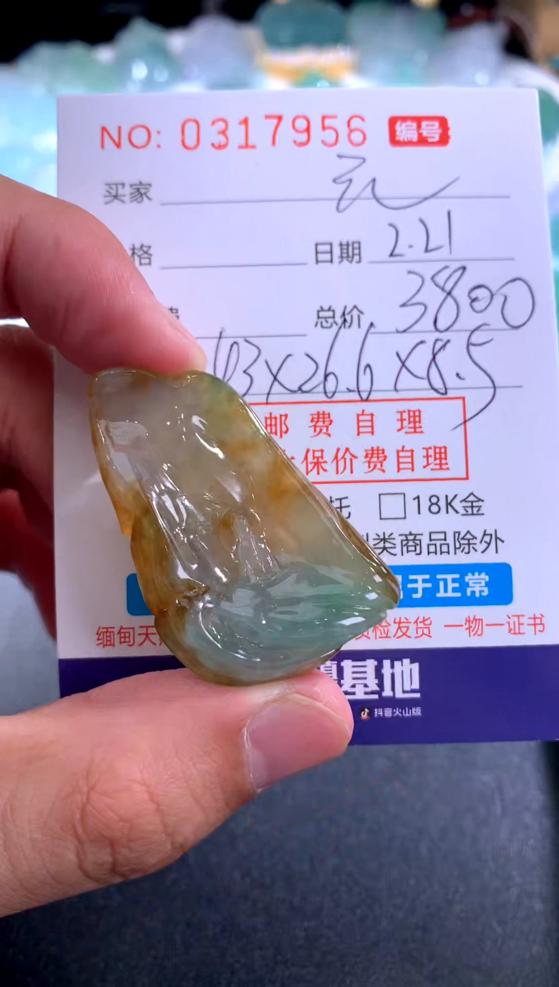 【闪购商品】翡翠颈饰未镶嵌 元