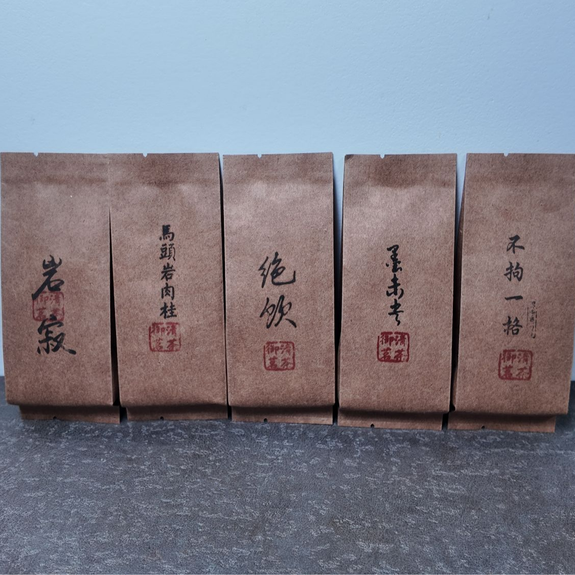 【东升明】高货组合 5泡 武夷岩茶
