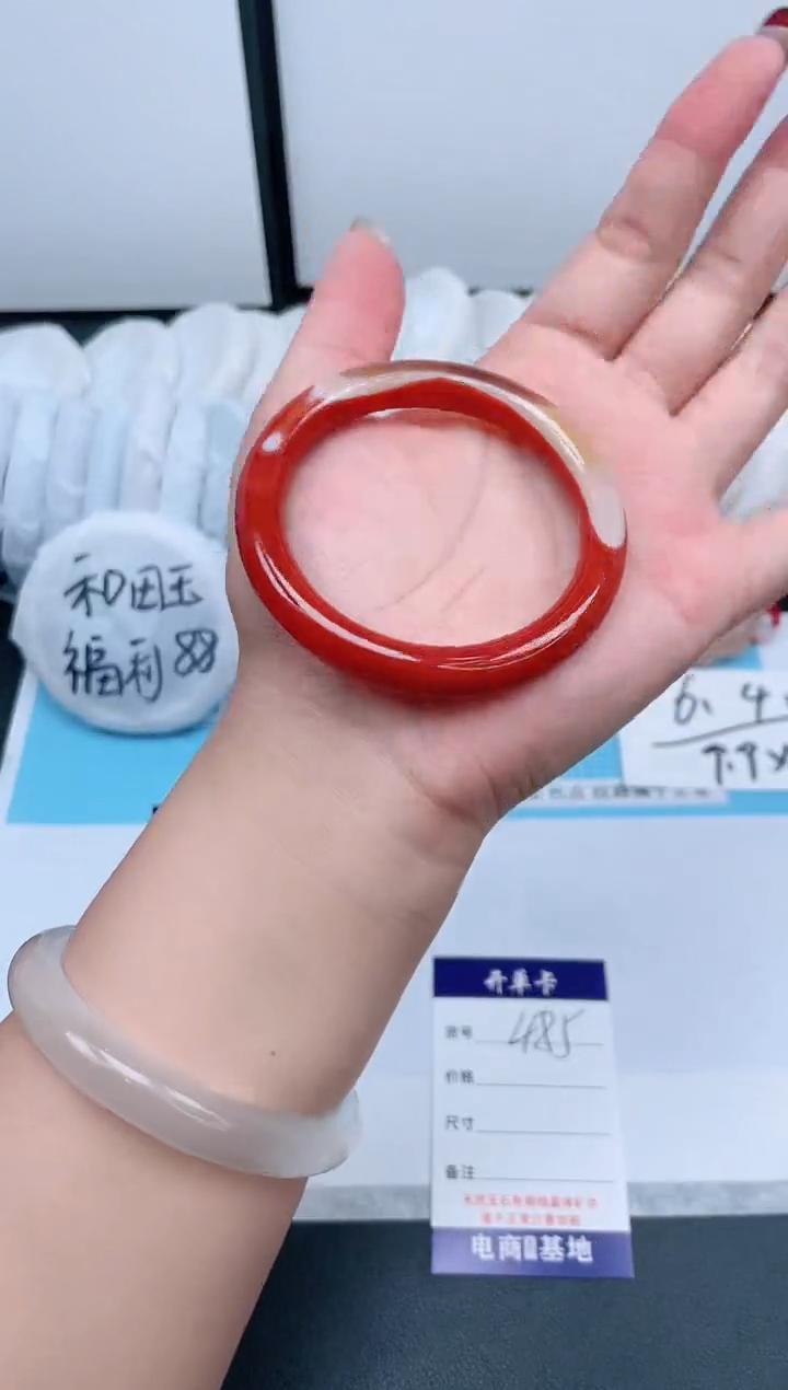 【闪购商品】石英质玉手镯未镶嵌485-56.6