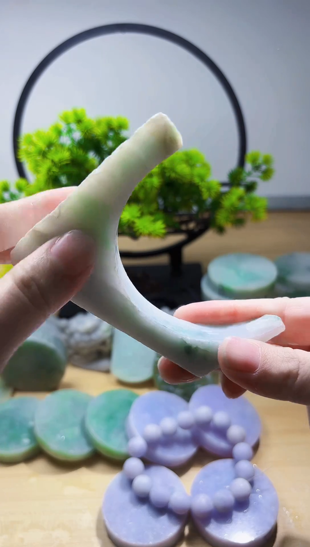 颈饰未镶嵌翡翠翡翠A货 谭747