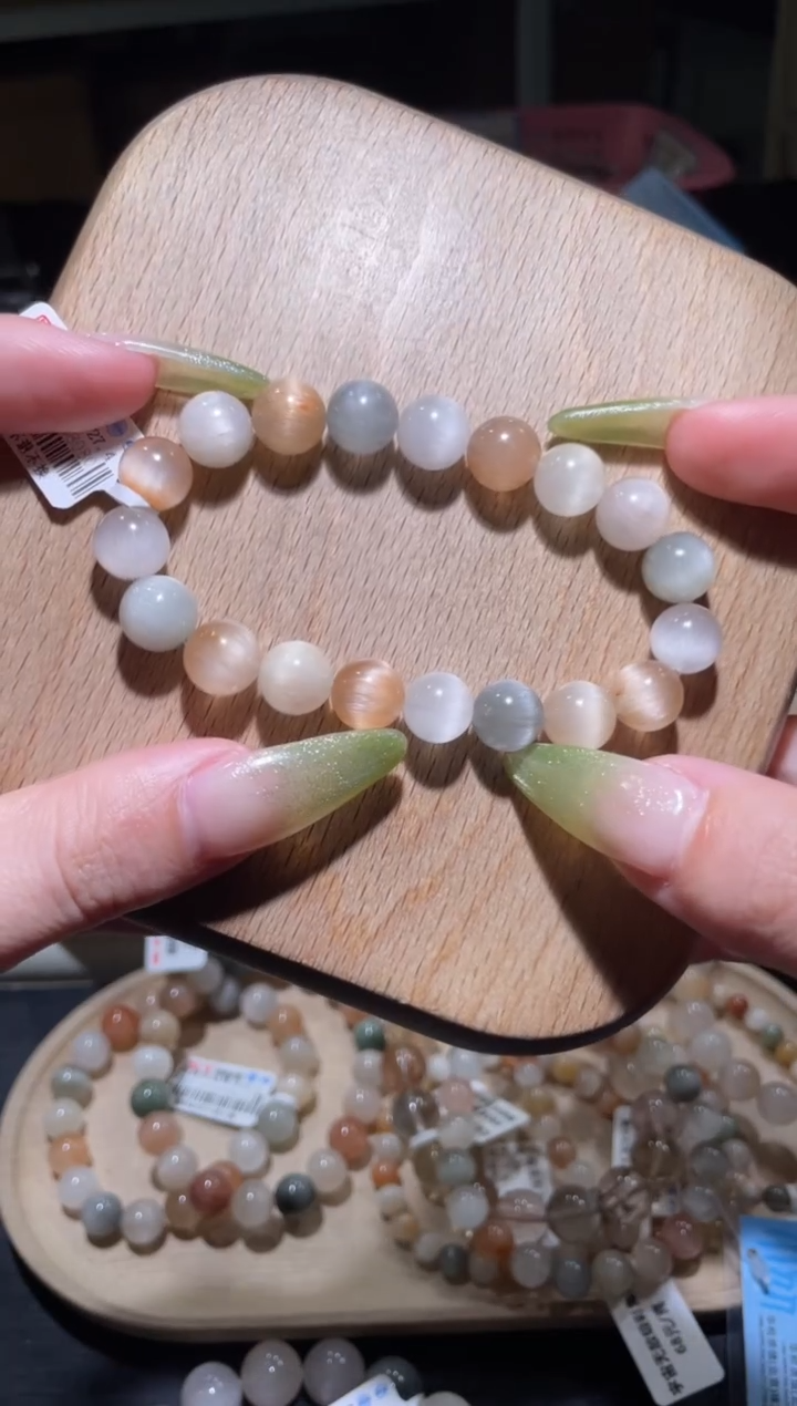 【闪购商品】水晶手链未镶嵌189号多性样发一T  10+