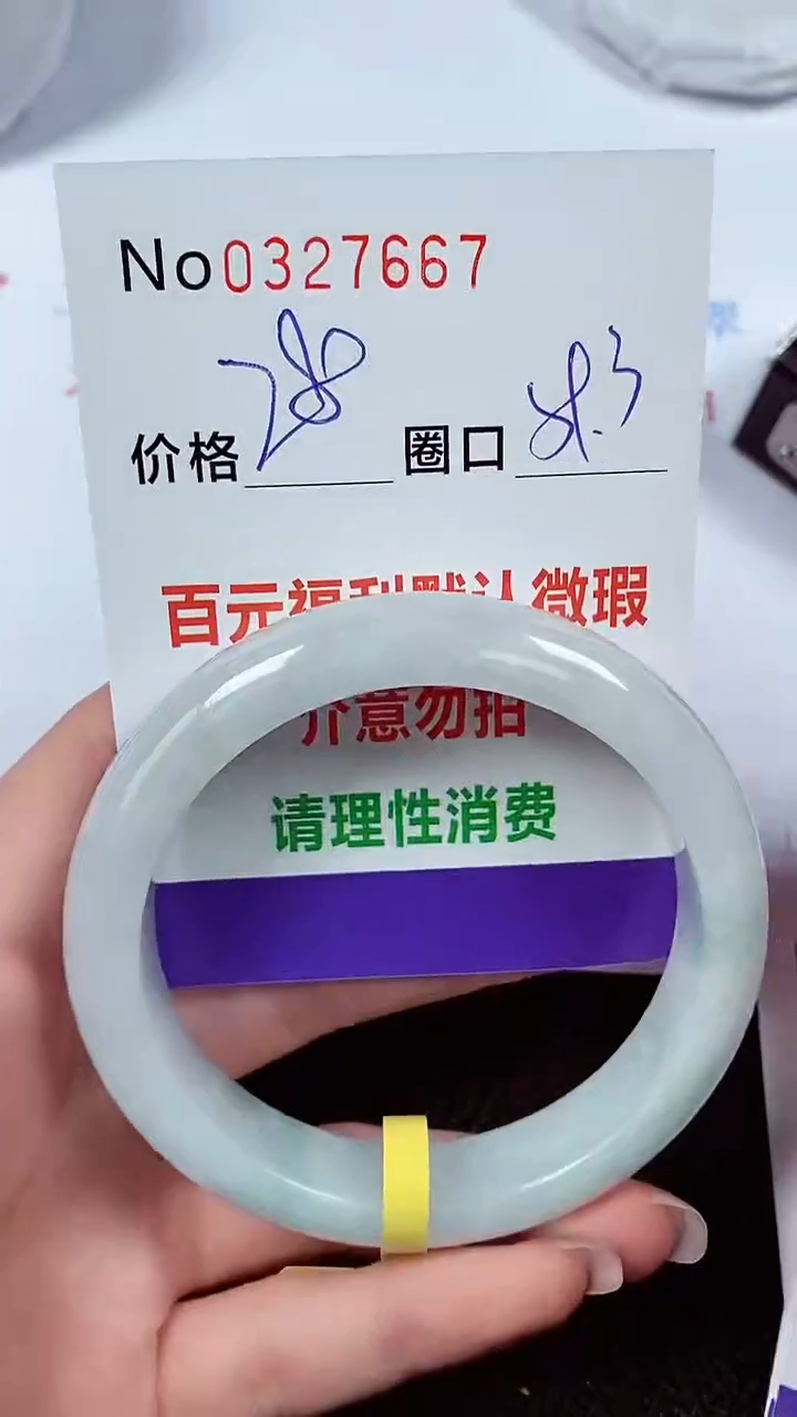 【闪购商品】翡翠手镯未镶嵌00327667