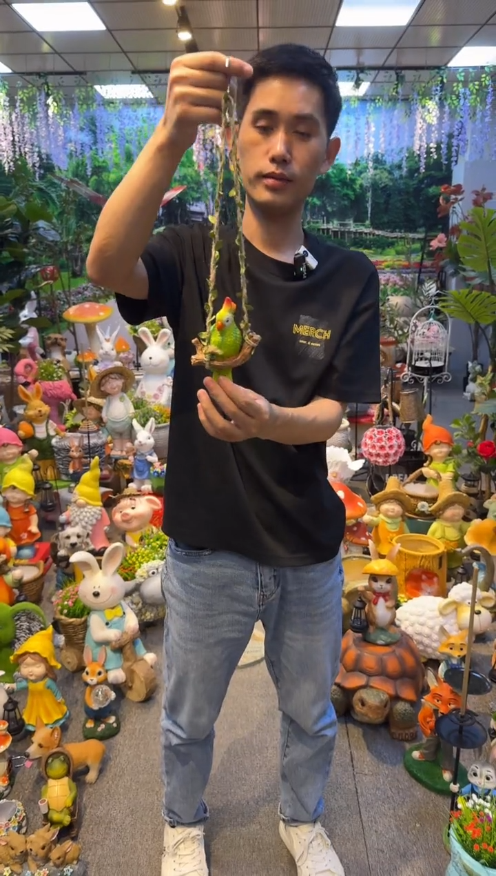 无花朵花园庭院摆件&00&