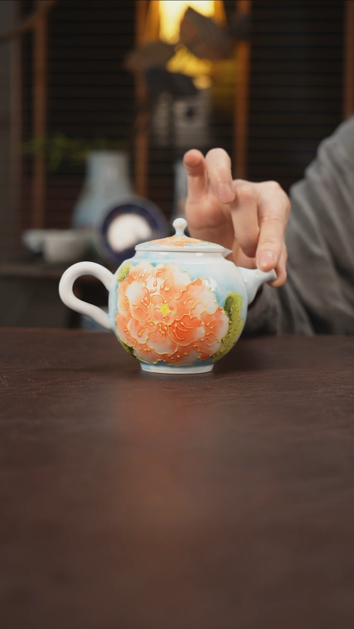 杯景德镇陶瓷杯碗柴烧多人