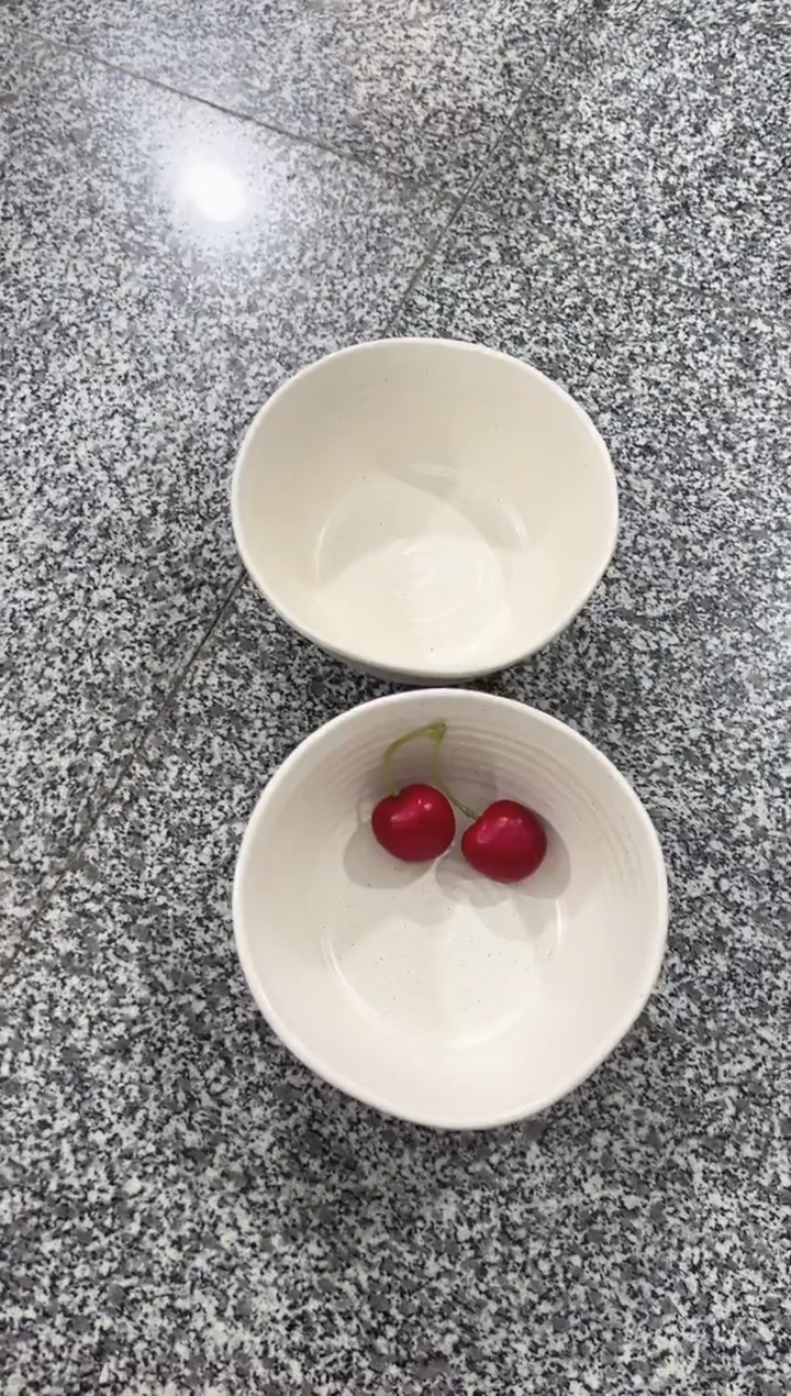 【闪购商品】瓷哑光奶油白6寸面碗2只装