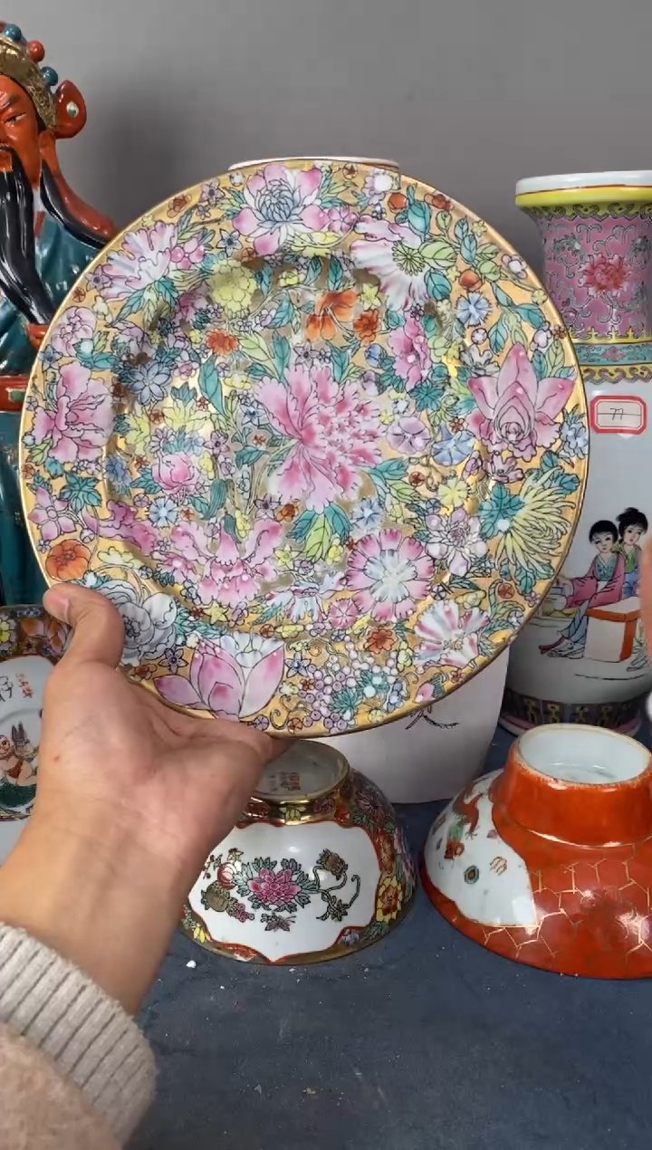 摆件陶567老厂瓷微瑕慎拍（已开价）