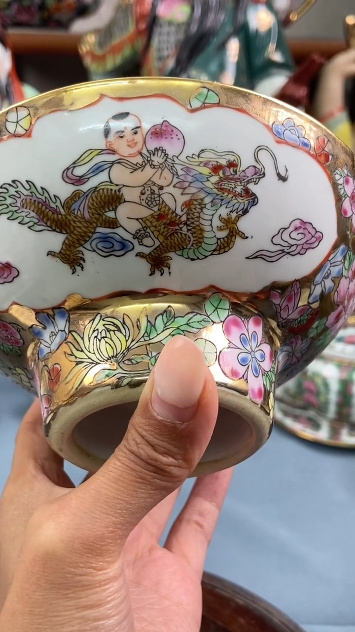 瓷片微瑕慎拍景德镇窑老厂瓷器单件