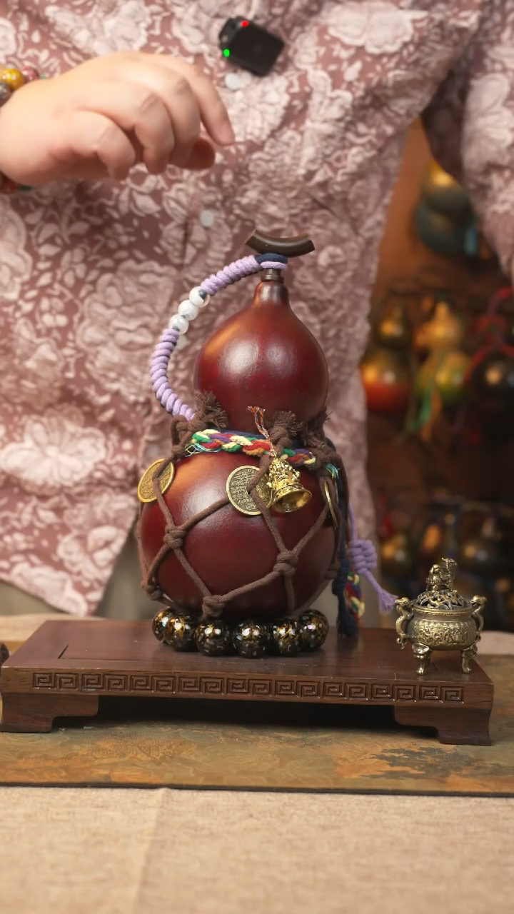 【闪购商品】069大漆葫芦一物一拍记葫堂出品