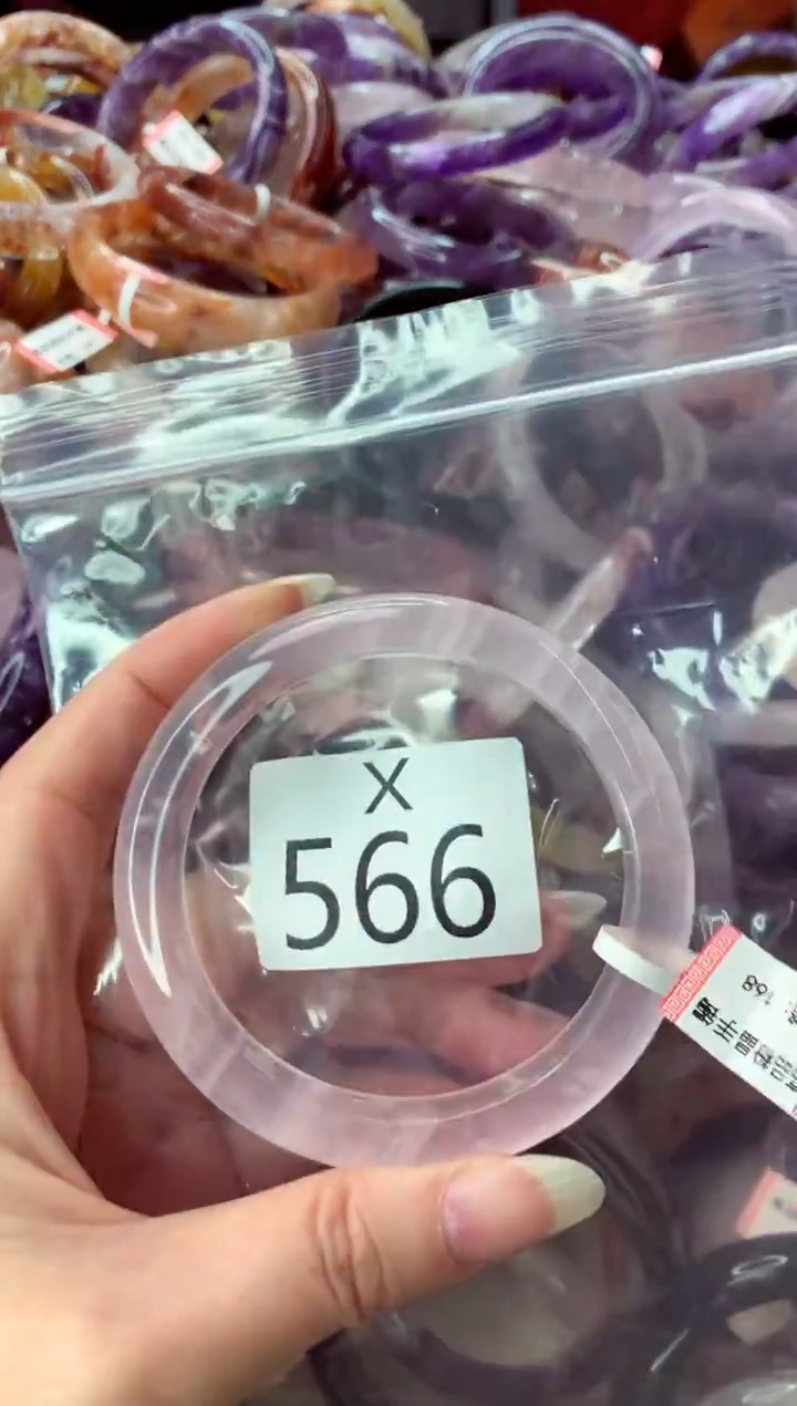 未镶嵌手镯水晶X566-61