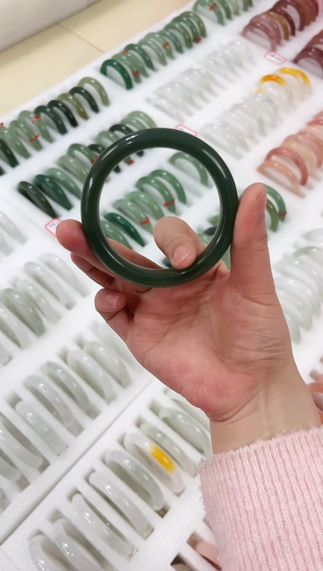 未镶嵌手镯石英质玉31-57