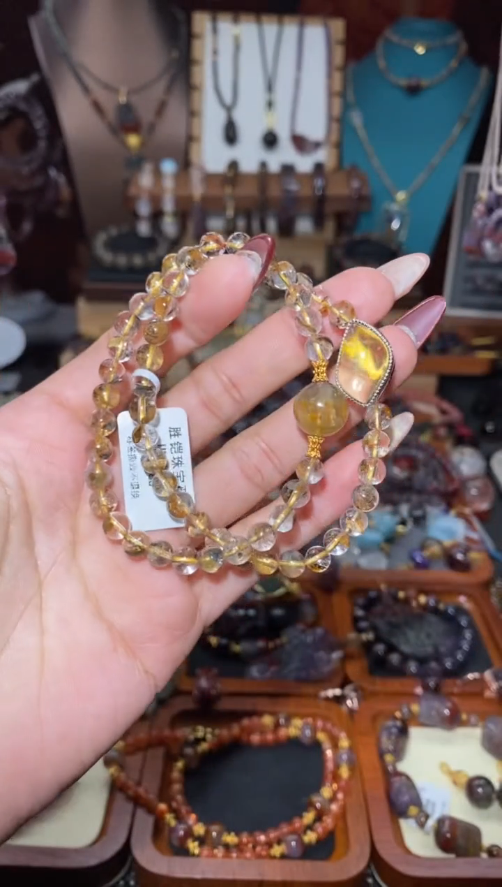 【闪购商品】水晶项链未镶嵌闪灵钻项链