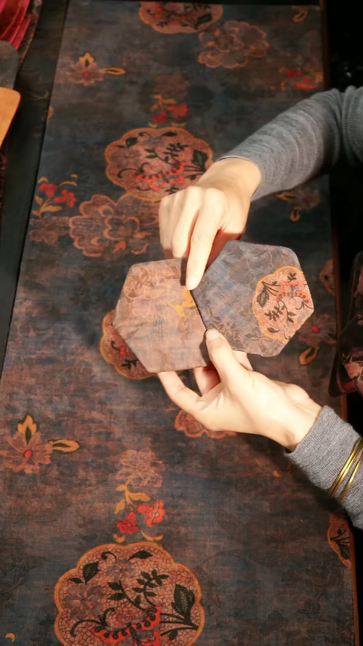 喜见造物布艺尺寸杯垫