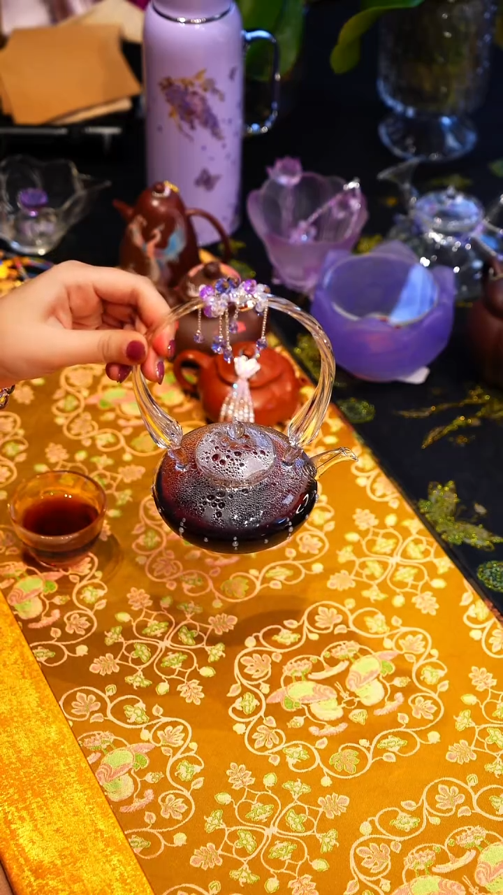 提梁壶大碗茶的茶的茶