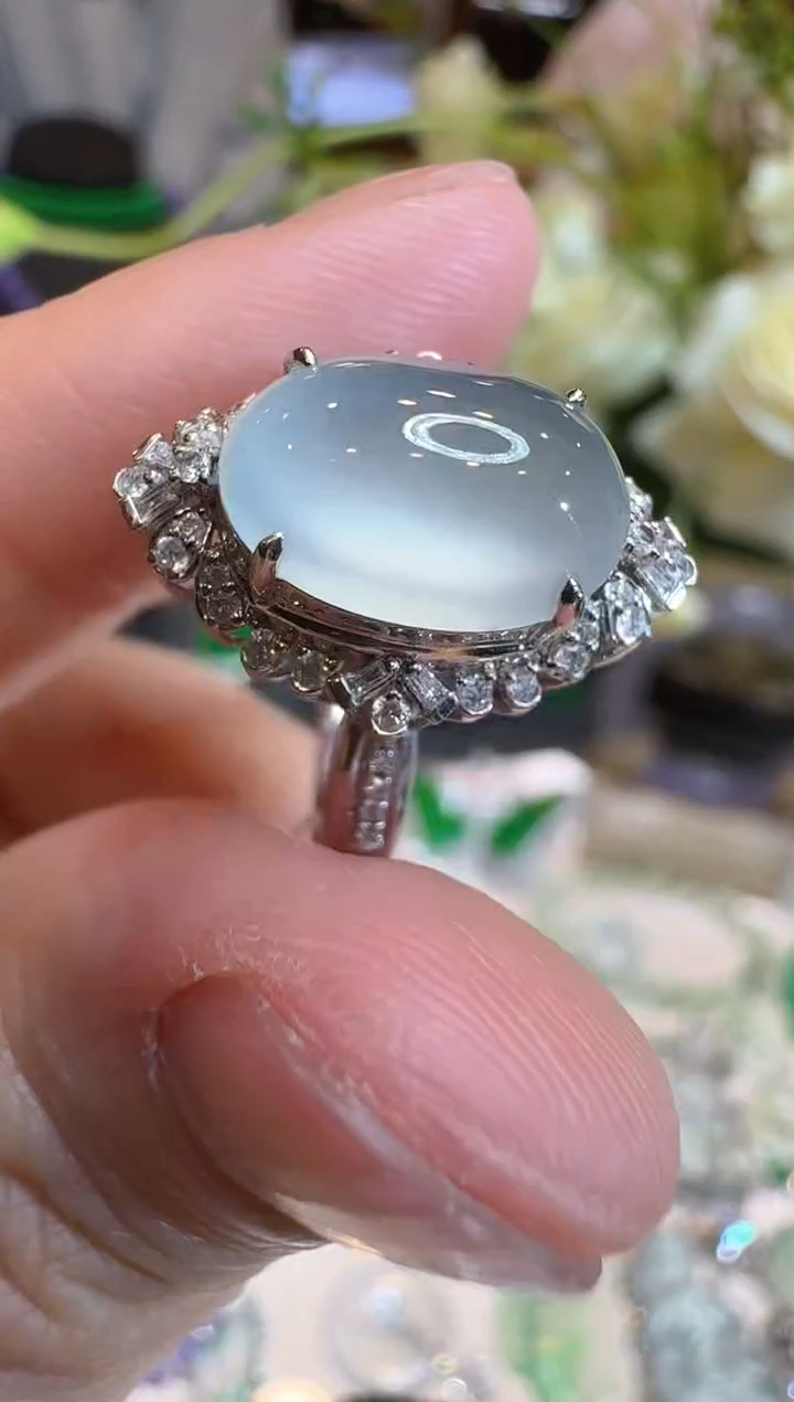 【闪购商品】翡翠戒指18K金镶嵌多样性团购发一件