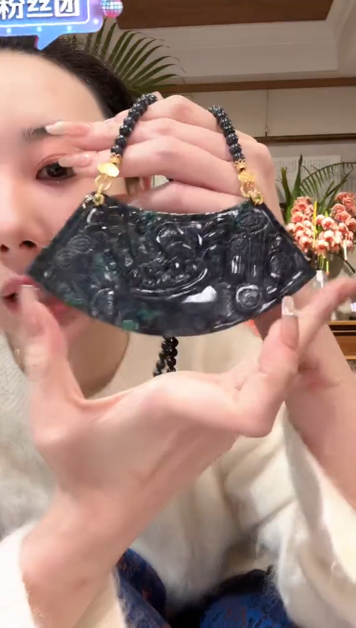 【闪购商品】翡翠颈饰未镶嵌国风