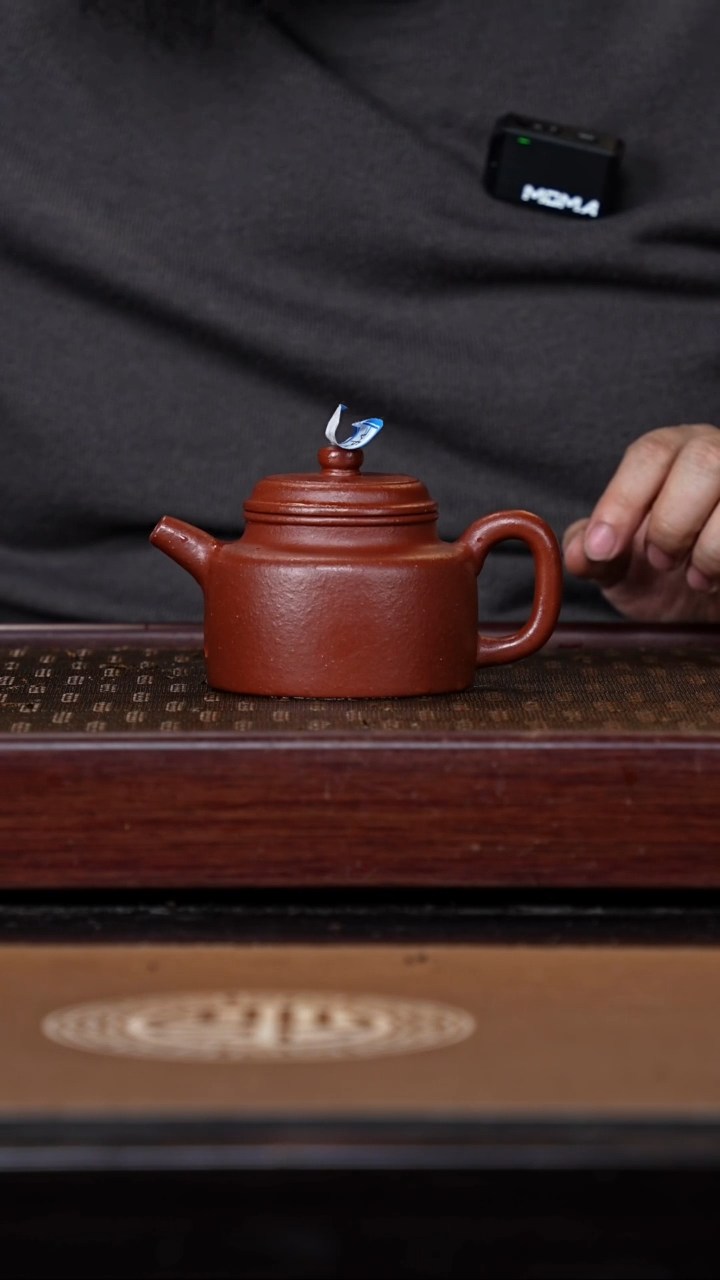 【闪购商品】紫砂茶壶羊角山朱泥