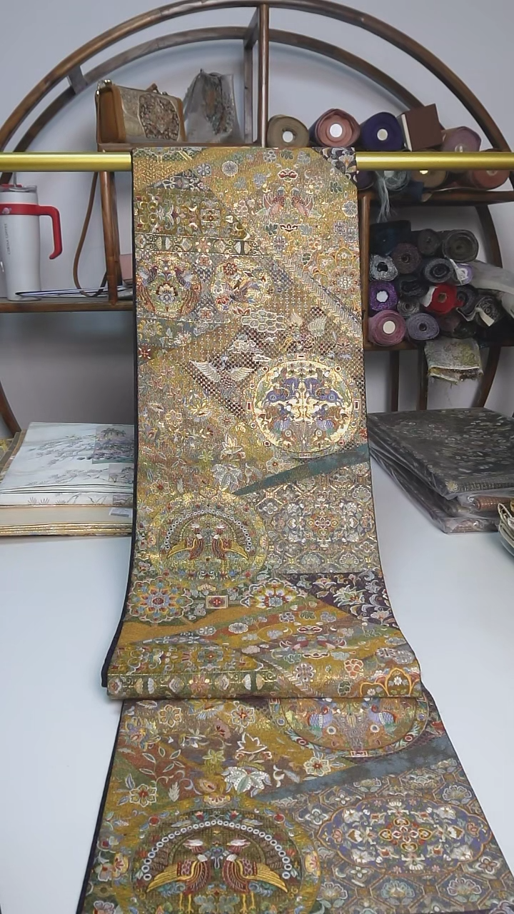 【闪购商品】织绣21西阵织六通狩猎纹