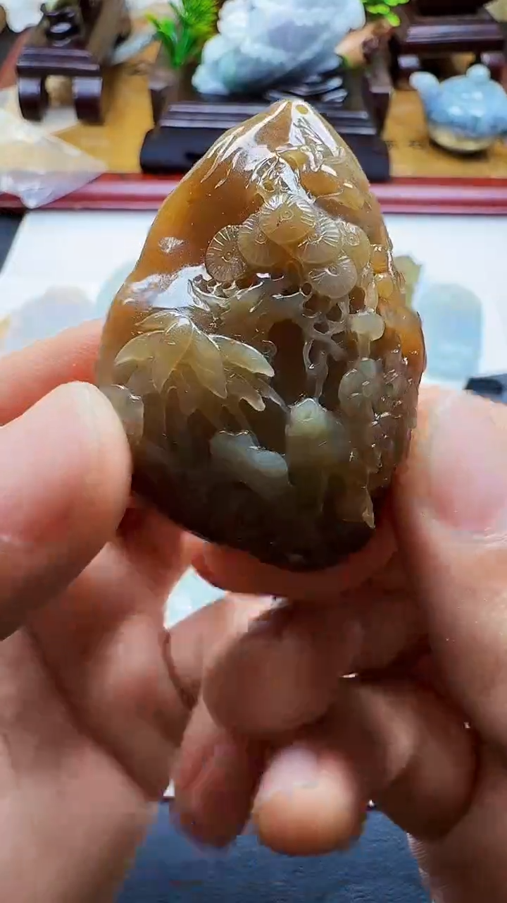 吊坠(不含链)未镶嵌翡翠1