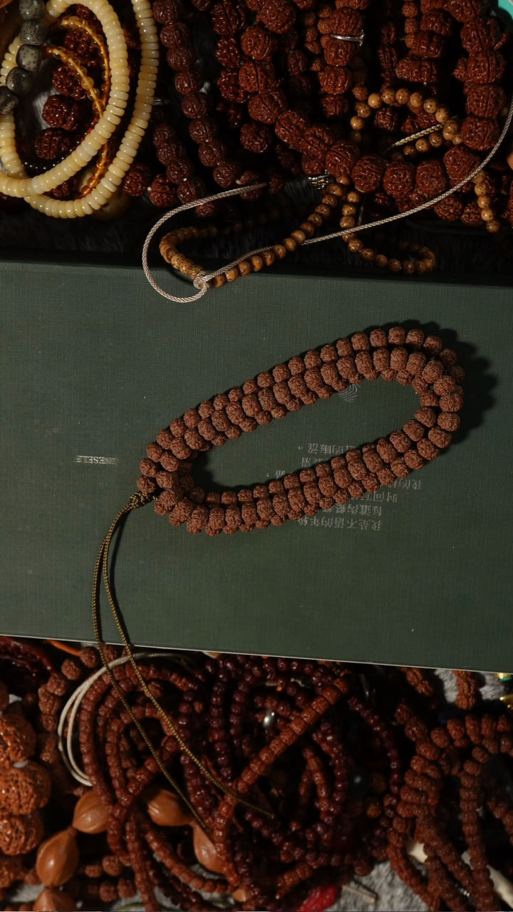 吊坠金刚菩提超头平细108长串8+