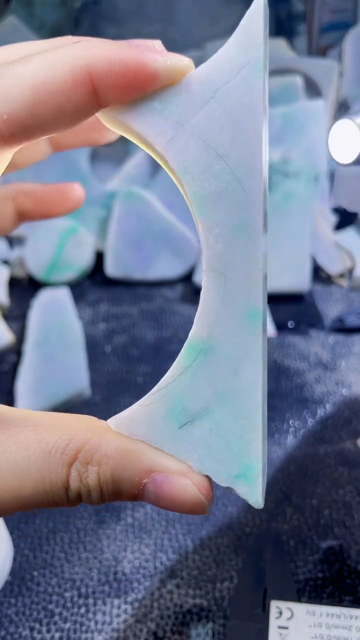 裸石翡翠天然A货翡翠板料