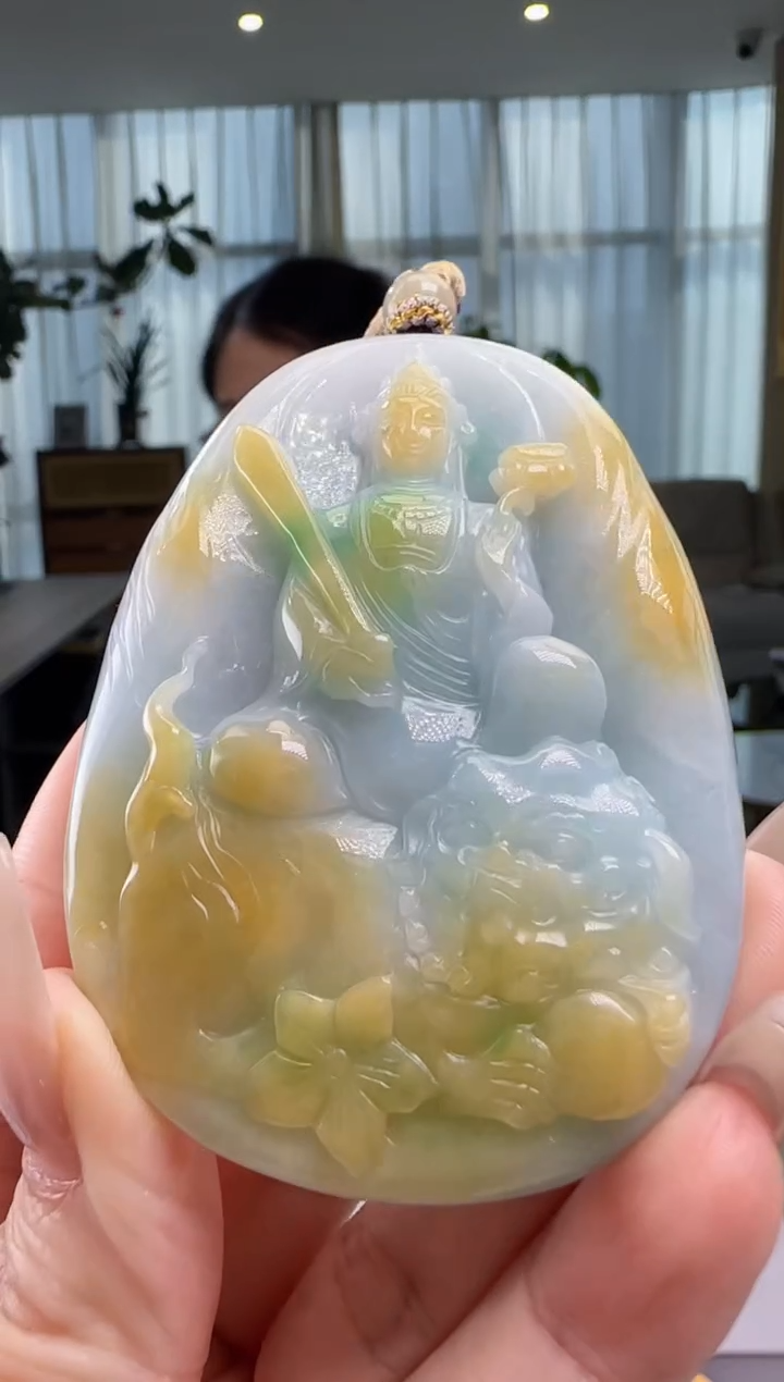 【闪购商品】翡翠未镶嵌颈饰YJ@@960Q3J16064