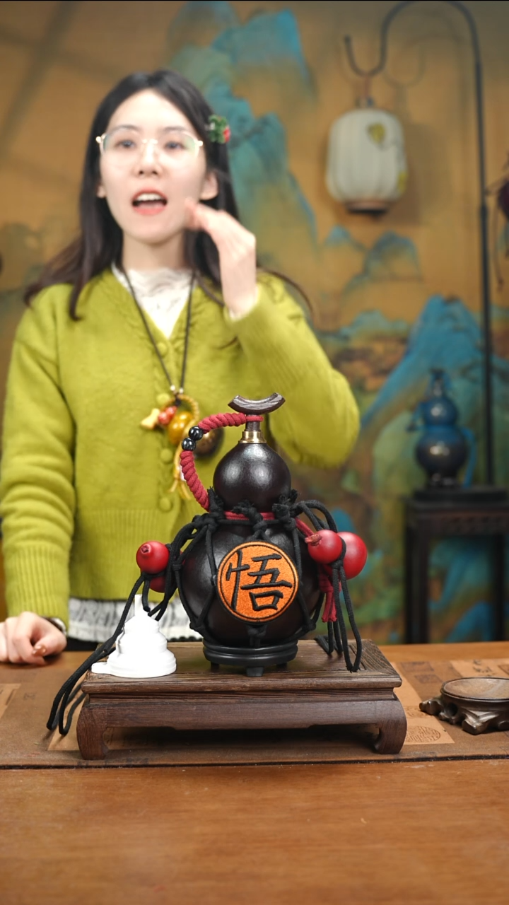 XJ101网兜款大漆酒葫芦（现货现发）