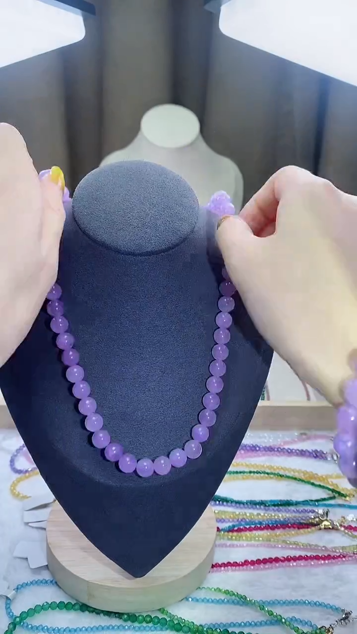 【闪购商品】锂辉石项链银S925镶嵌诗宁甄选珠宝SYZB200