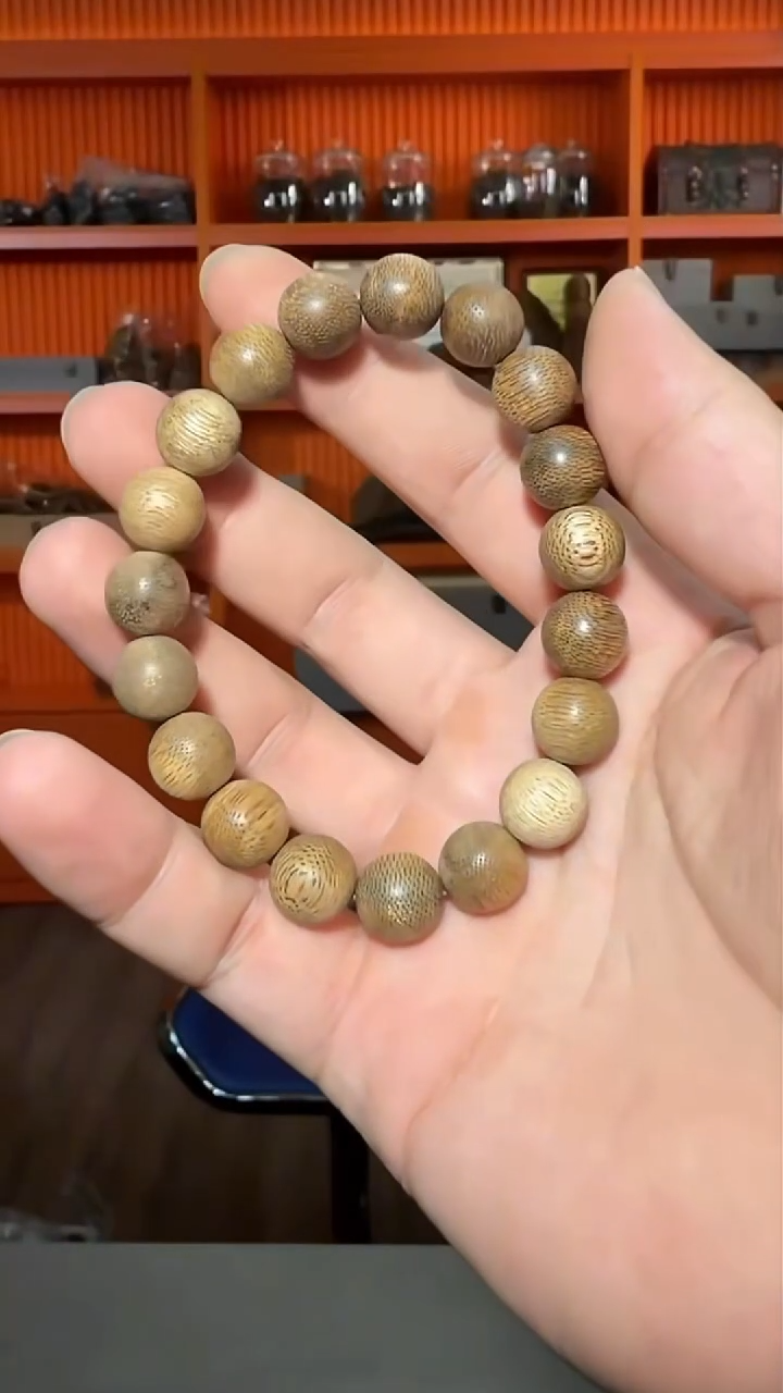 沉香手串41号单圈多样性发一