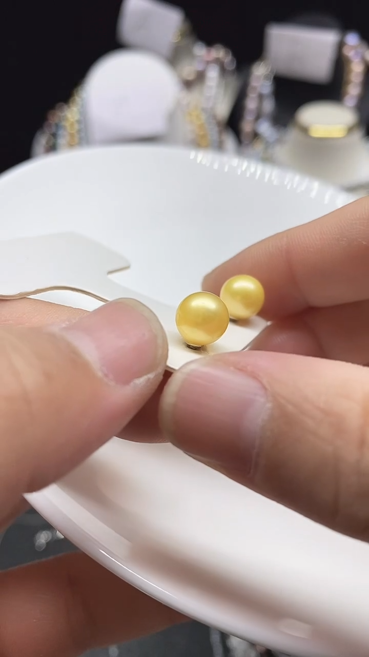 【闪购商品】淡水珍珠耳饰未镶嵌多人