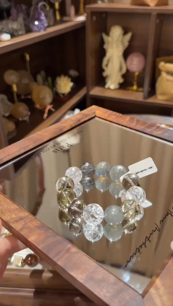 未镶嵌手串水晶）拍5单发一串 拍1单发单珠 多样性发货