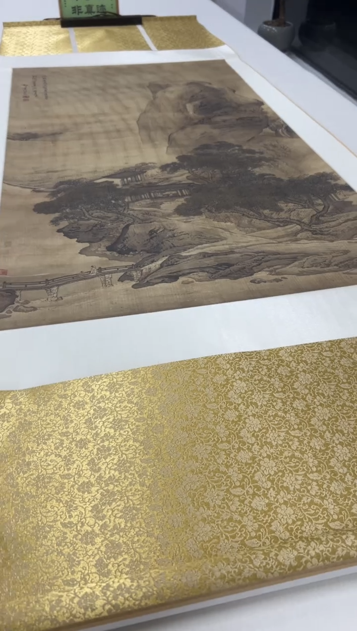 【复刻品】袁江 雨歇山含媚