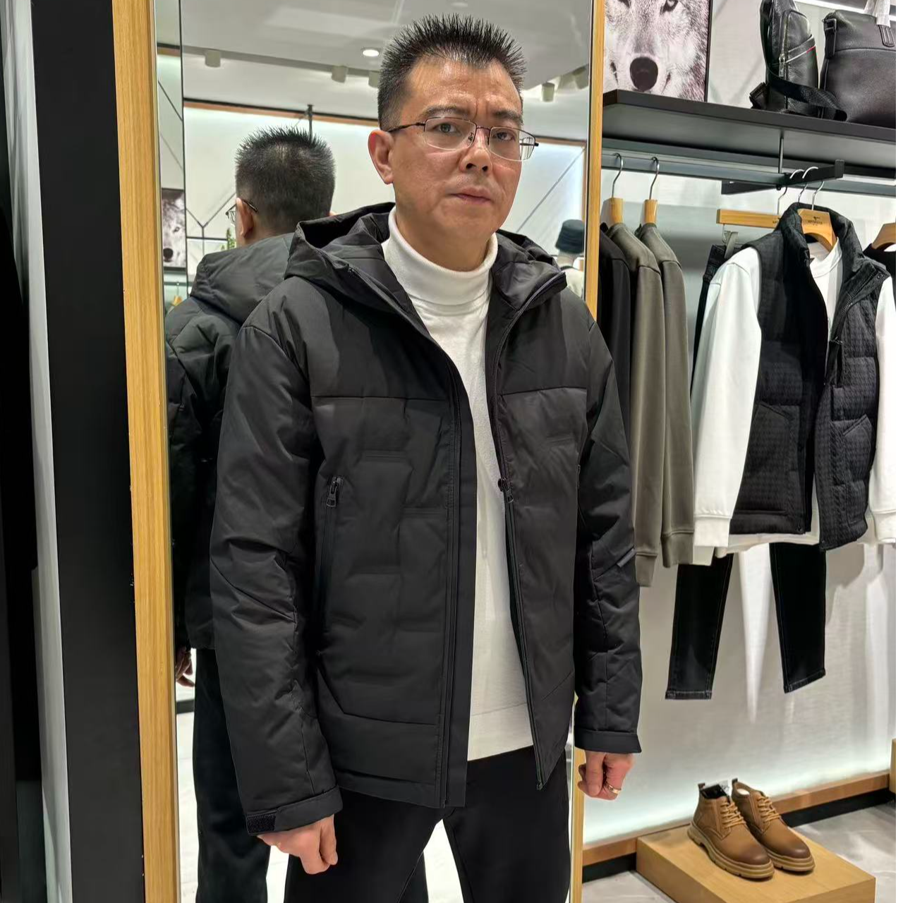 Septwolves/七匹狼22年冬季宠粉款羽绒服（8717）