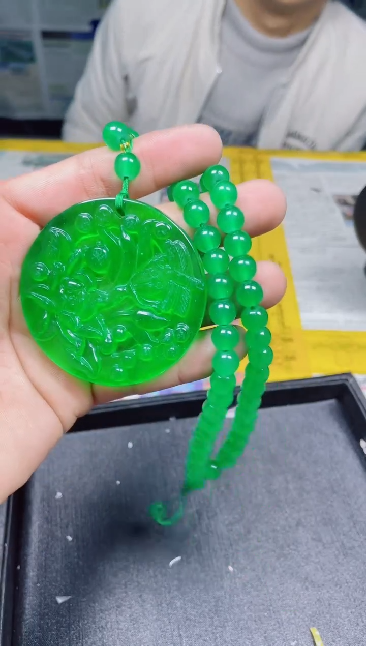 时尚精美高端圆牌108