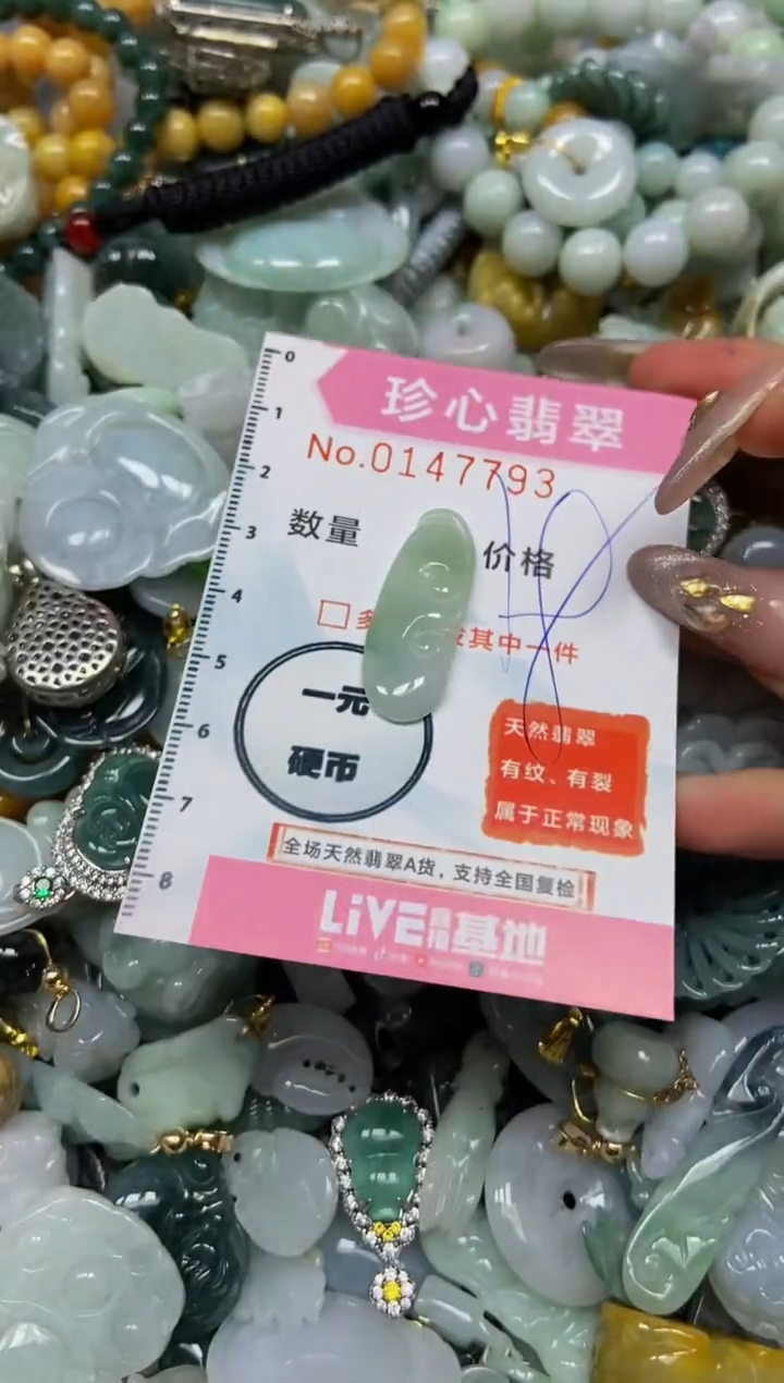 【闪购商品】翡翠颈饰未镶嵌闪购0147793