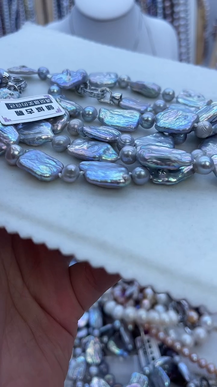 【闪购商品】淡水珍珠项链未镶嵌835多样性发货 发其一