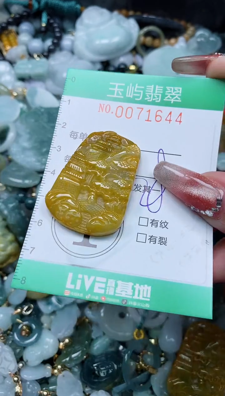 【闪购商品】翡翠颈饰未镶嵌闪购0071644