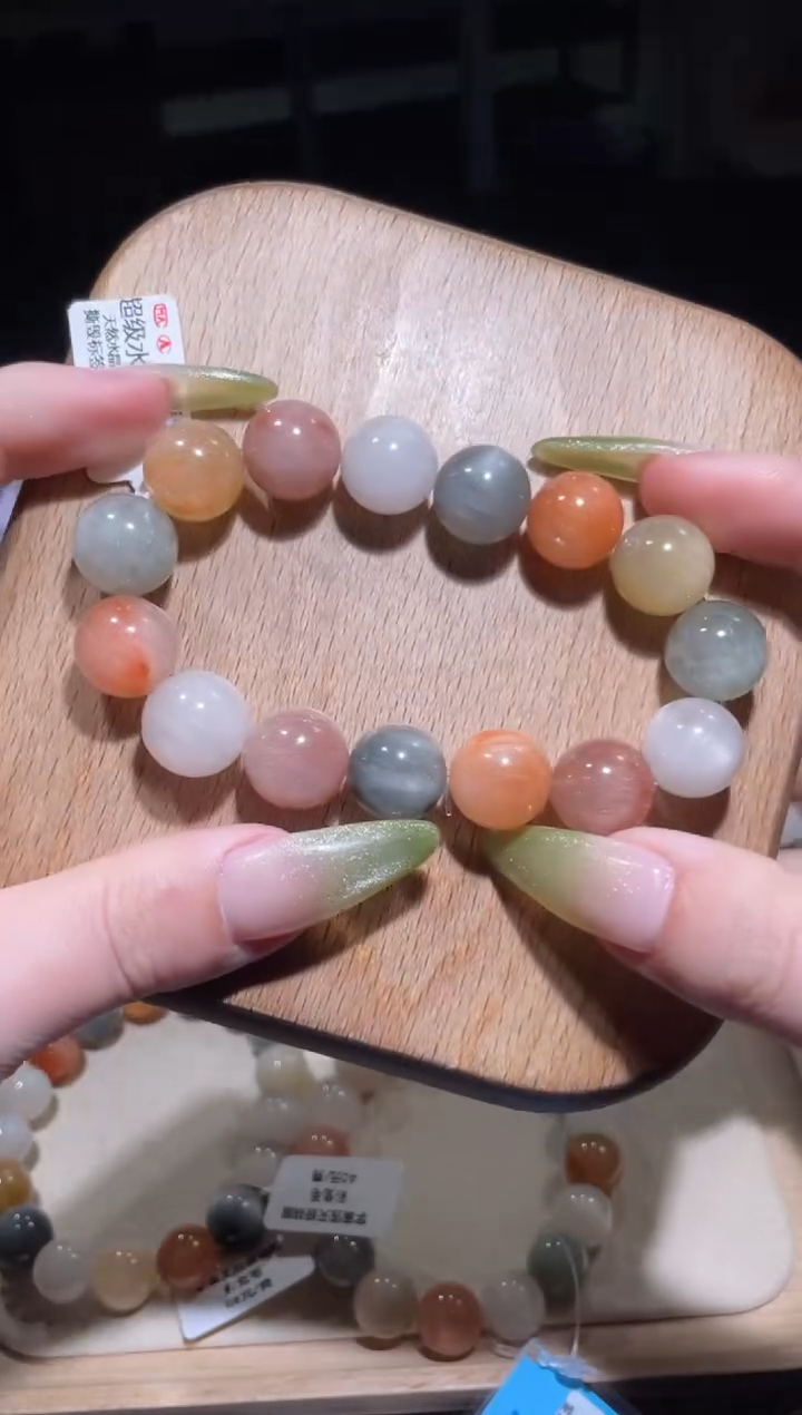 【闪购商品】水晶手链未镶嵌247号多样性发货一L 约14+