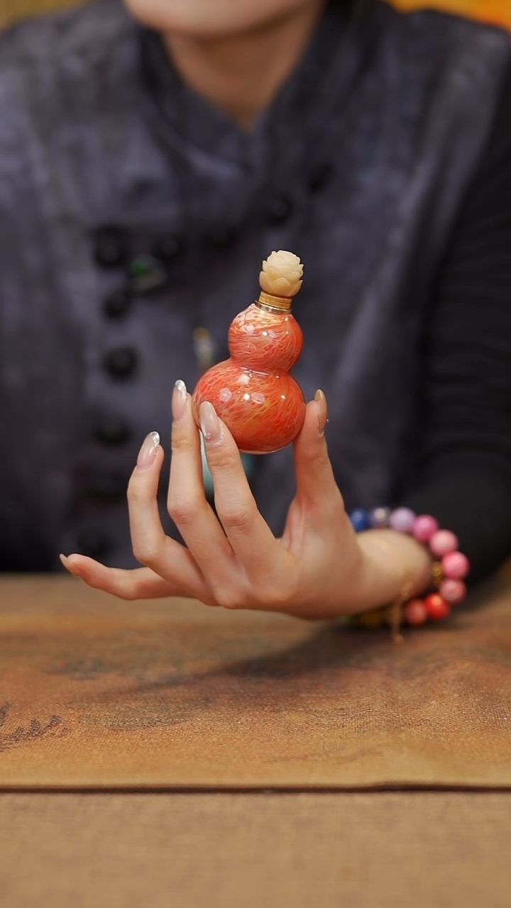 【闪购商品】705宴禾堂大漆脖挂葫芦98