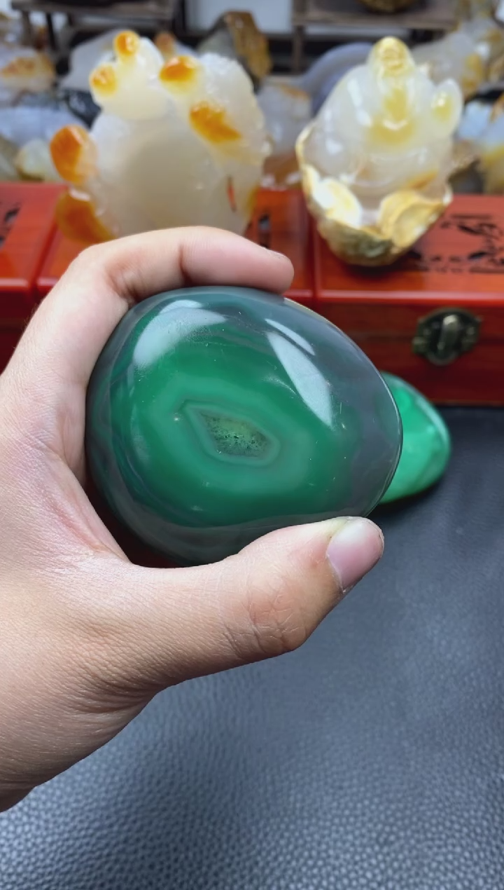 【闪购商品】玛瑙/玉髓未镶嵌手把00