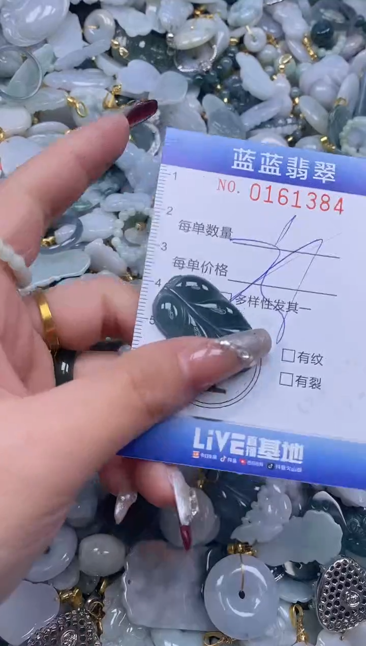 【闪购商品】翡翠颈饰未镶嵌闪购0161384多样性发其一