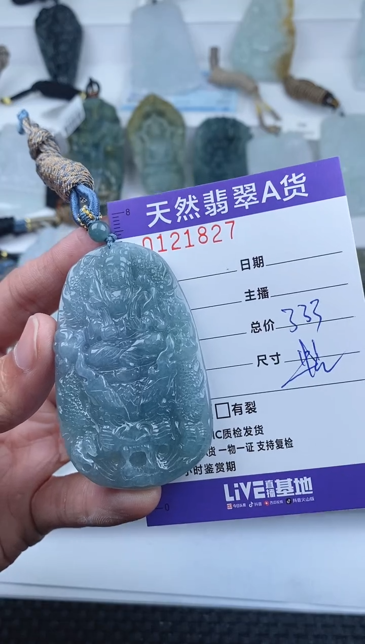 【闪购商品】翡翠颈饰未镶嵌       828