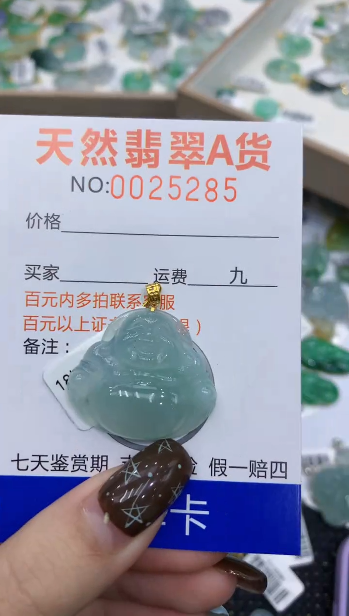 【闪购商品】翡翠颈饰18K金镶嵌11111111111