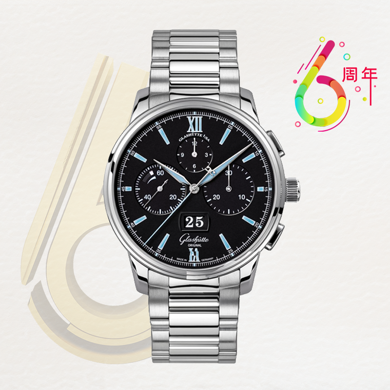 99新 Glashutte Original/格拉苏蒂 议员1-37-01-03-02-70机械表