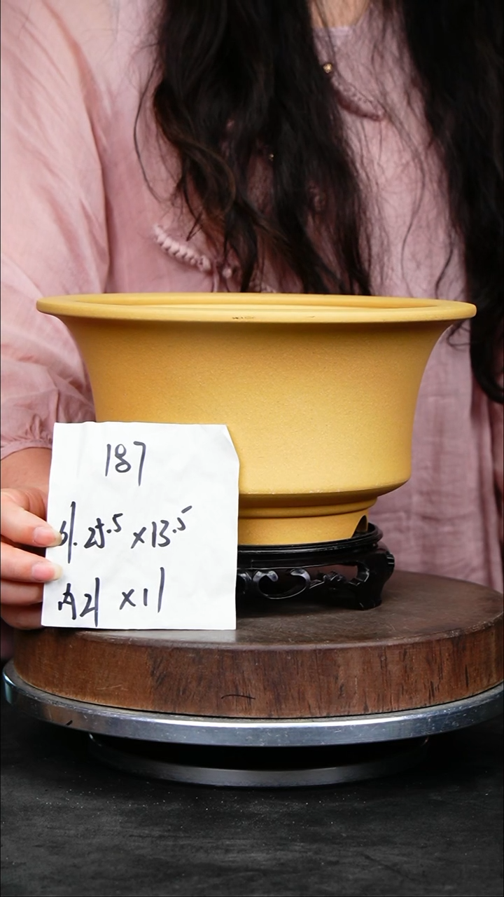 紫砂花盆187+s紫砂花盆