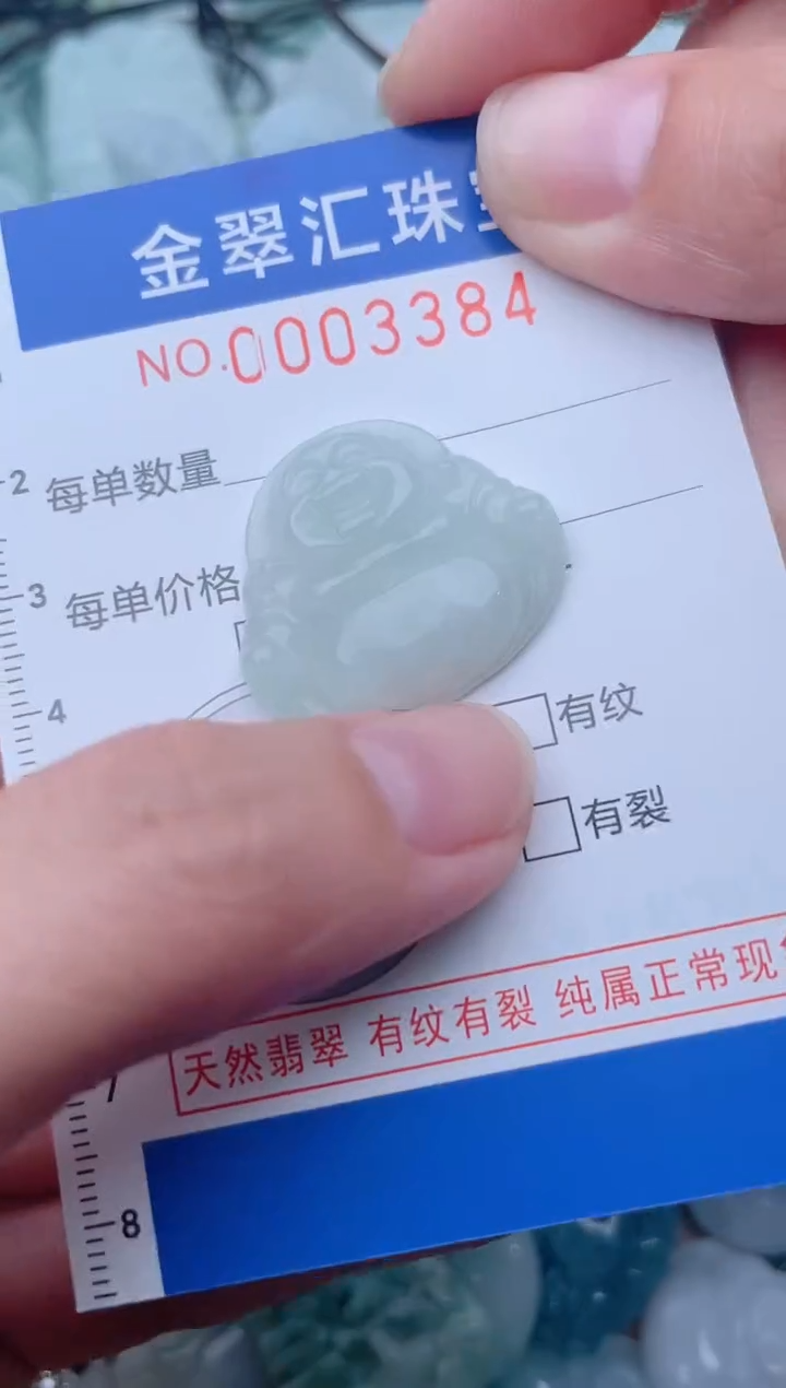 颈饰未镶嵌翡翠3384